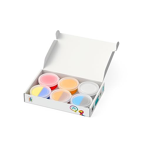 HEY CLAY Colorful Air Dry Clay Kit for Kids Modeling Gift Age 3+ (6 cans) - color: Birds: Pheasant, Ara Parrot, Dove
