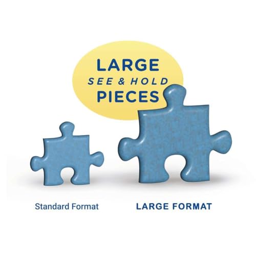 Ravensburger - Cabana Retreat - 500 Piece Large Format Jigsaw Puzzle - Enjoy Peaceful, Salty Breezes and a Stunning Ocean Sunset - Frameable - Premium Quality - Puzzles for Adults