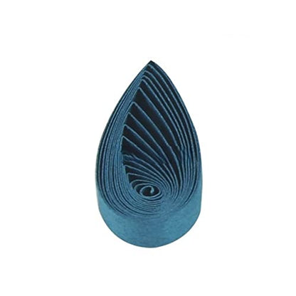 ODETOJOY Teal Quilling Paper Strips 7mm Crafts 1/4" Teal Paper Quilling Set for Beginners Card Making Scrapbooking-120pcs, 54cm (Teal) - color: Teal