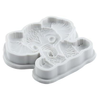 Elephant Silicone Mold Animal Elephant Polymer Clay Molds - color: Style G