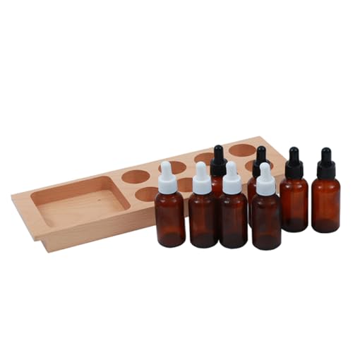 Montessori Kids Taste Tasting Bottle Sensory Educational Toys Sensorial Early Childhood Education Preschool Training Taste Bottle Smell Bottle Sensory Teaching Aids