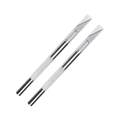 108 PCS Precision Cutter Carving Craft Hobby Knife Kit Includes Hobby Knife and Blades Stainless Steel Ruler Cutting Board for DIY Art Work Cutting, Hobby, Craft Scrapbooking Stencil