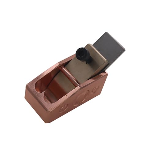 Luthier Tools, 5pcs finger plane cutter in different sizes Wood Planer Hand Plane with curved sole for DIY violin, viola, cello, and other wood instrument (Rose Gold)