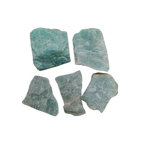 Crystals, Rocks, Jade, Crystals and Healing Stones, Witchcraft Supplies, Healing Crystals, Stones, Healing Stones, Rock Collection, Agate, Raw Stones (Amazonite, 2 Pcs) - color: Amazonite