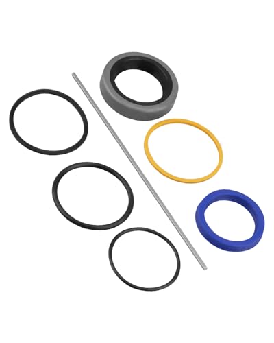 Bucket Cylinder Hydraulic Seal Kit Fit for Bush Hog 1840QT 1845QT 1846QT 1847QT Front End Loaders, Fit for 1-1/2" Bore, 1" Rod, 15" Stroke Cylinders, Replacement 25H41702