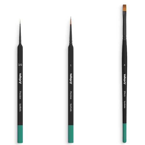 Vallejo - Starter Set, Flagged Synthetic Bristles - color: Starter Set