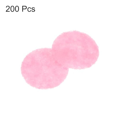 HARFINGTON 200pcs Round Felt Circles, 10mm 3/8" Pre Cut Felt Craft Pads Non-Woven Mini Felt Fabric Circles for DIY Sewing Handcraft Cut Projects Craft Finishing, Pink - color: Pink, size: 10mm