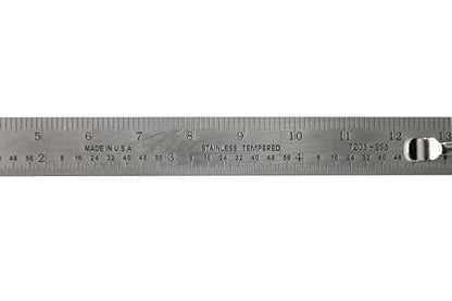 PEC Tools 6" Metal Pocket Ruler, Inch & mm & Metric Equivalent,3pcs - color: Metric Equivalent Chart, size: 3