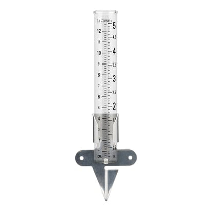 La Crosse 704-1514 5 Inch Glass Rain Gauge