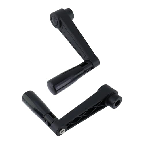 2 Set 5 Inch Nylon Crank Handle for Industrial Machine Tools - style: HD-12mm/2 Set