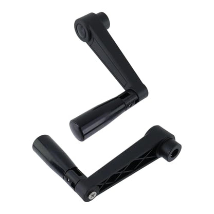 2 Set 5 Inch Nylon Crank Handle for Industrial Machine Tools - style: HD-12mm/2 Set