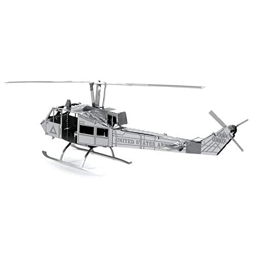 Metal Earth Huey UH-1 Helicopter 3D Metal Model Kit Fascinations - style: Traditional