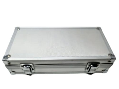 Optical Prism Bar Set 16 Piece Set & 1 Red Filter Lens Ophthalmic Eye Prism Set/w Aluminium Case