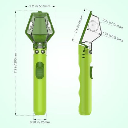 Bug Catcher for Kids with 6X Magnifier, STEM Educational Exploration Toys - color: Green