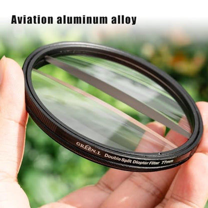 GREEN.L 58mm Center Field Split Diopter Effect Filter - size: 58mm