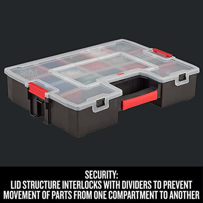CRAFTSMAN Medium Storage Organizer, 14 Compartments (CMST14022) - size: 1 Count (Pack of 1), style: Medium Organizer
