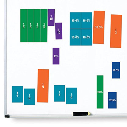 Learning Resources Double-Sided Magnetic Fraction Squares
