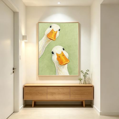 CSZPPQAF Duck Diamond Painting Kits for Adults, Animal Cartoon Diamond Art - color: KM1262-1