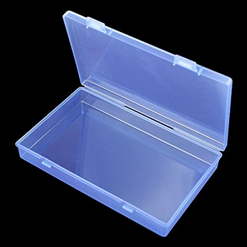 Goodma Rectangular Plastic Storage Boxes, Blue, 7.1 x 4.3 x 1.2 inch - color: Blue, size: 7.1 x 4.3 x 1.2 in