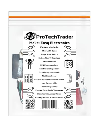 Easy Electronics Component Pack for Charles Platt Book Experiments