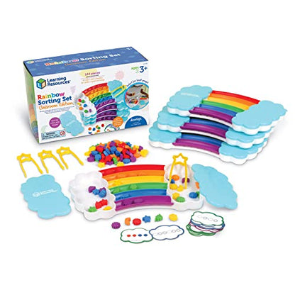 Learning Resources Rainbow Sorting Set Classroom Edition - style: Classroom Set