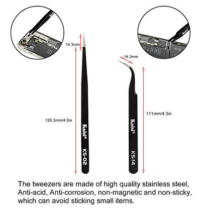 Kaisiking 6 Pcs Double Sided Soldering Assist Aid Repair Tool