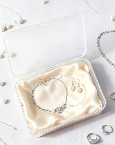 LJY 24 Clear Plastic Boxes, 4.9 x 3.3 x 1.4 in for Diamond Painting - color: Transparent, size: 4.9 x 3.3 x 1.4 inch