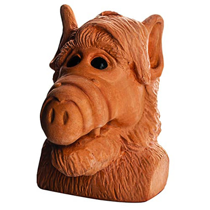 Chia Pet Alf Terracotta Planter with Seed Pack - color: Brown and Green