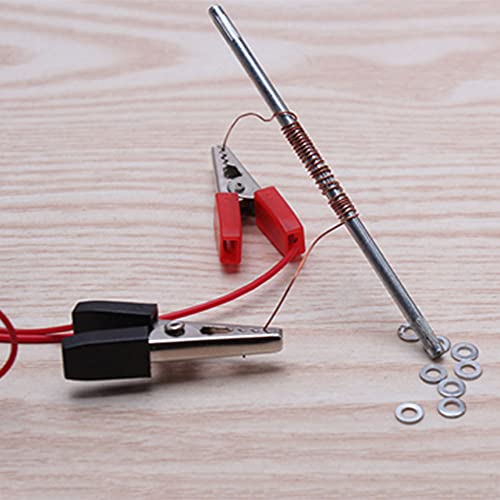 E-outstanding 1 Set Physics Experiment Homemade Electromagnet Experiment DIY kit for Physical and Science Project (Pack of 4) - size: Small (Pack of 4)