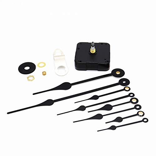 Youngtown 12888 Clock Mechanism 13/64" Thread Battery Operated Replacement - color: Black, size: thread length 13/64 inch