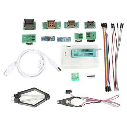 USB Universal Programmer for TL866III EEPROM FLASH 8051 AVR MCU GAL PIC with 9 Adapter