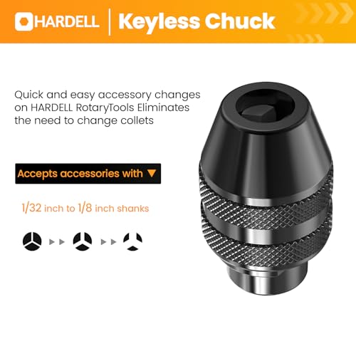 HARDELL Cordless Rotary Tool 3.7V Universal Chuck 5-Speed 71 Accessories
