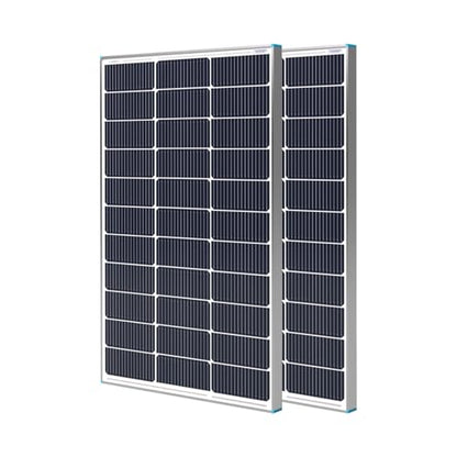 Renogy 200W Solar Panel N-Type, 16BB 25% High-Efficiency - size: 100 W N-Type 2-Pack Solar Panel