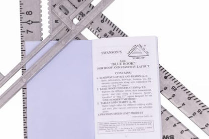 Swanson Tool Co S0107 "Big 12" 12-Inch Speed Square Layout Tool with Blue Book - size: 12 inch, style: 12" Speed Square