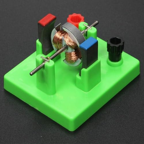 1Pc Blue DIY DC Electrical Motor Assemble KIT Science Lab Educational Physics Learning Experiment Ornaments for Electrical Motor Small in Size