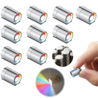10PCS Multi Color Mini LED Lights for DIY Craft, Model Displays, Miniatures - color: Multi Color Changing