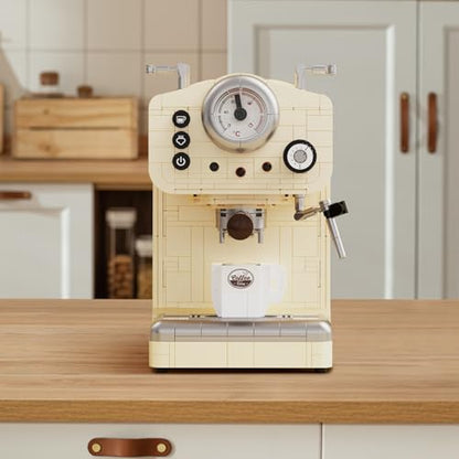JMBricklayer Coffee Machine Building Set for Adults for Teens 14+, 678 PCS