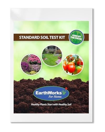 EarthWorks for Home Soil Test Kit, pH and Nutrient Lab Analysis, 1 kit
