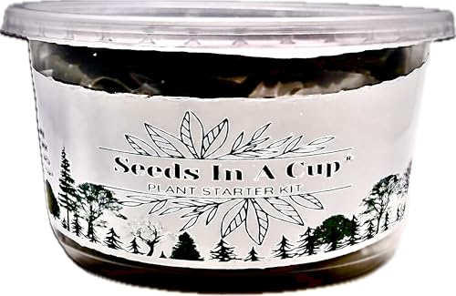 Seeds in A Cup - Plant Growing Kit (Broccoli) Made in USA - style: BROCCOLI