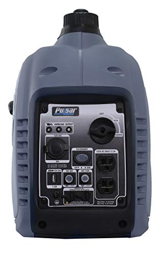 Pulsar 2,300W Portable Gas-Powered Quiet Inverter Generator With USB Outlet & Parallel Capability, Carb Compliant, G2319N - style: 2300 Watts + Gas Only + USB