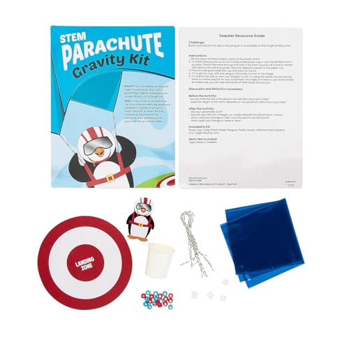 STEM Parachute Gravity Craft Kit - Makes 12