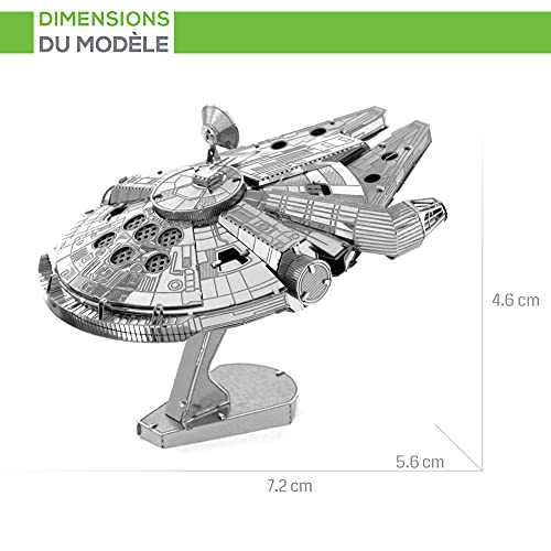 Metal Earth Star Wars Millennium Falcon 3D Metal Model Kit Fascinations