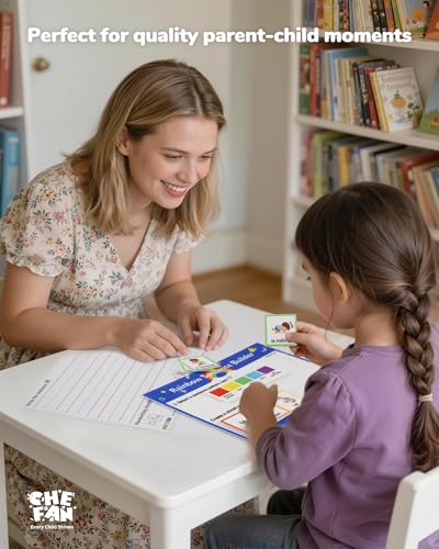 CHEFAN Sentence Building for Kids, Classroom Manipulatives, Speech Therapy - color: Color-coded Grammar Sentence Building