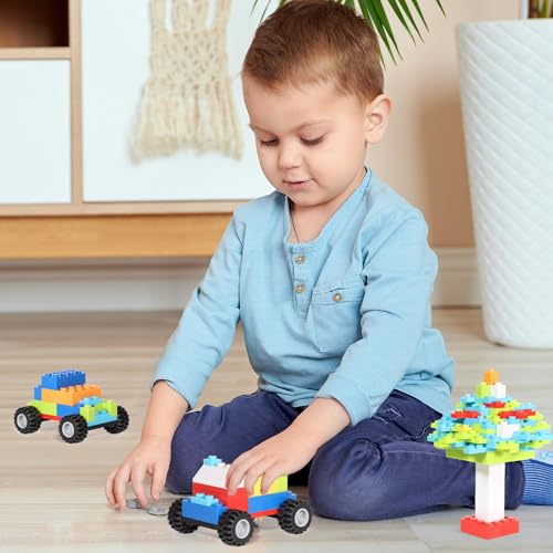 1500 Pieces Building Bricks for Kids, Classic Building Bulk Blocks - color: 1500 Pcs