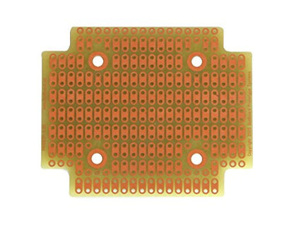 KIT-1593P Box+PCB, Black ABS Plastic Box with Battery Compartment, PR1593P PCB, 3.6 x 2.6 x 1.1 in