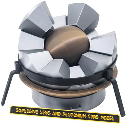 Atomic Bomb Nuke Plutonium Sphere Internal Model,Explosive Lens