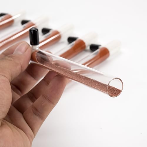 Ant Farm Test Tube with Water Port, 15mm x 150mm, Clear Glass, Formicarium Nesting Tube