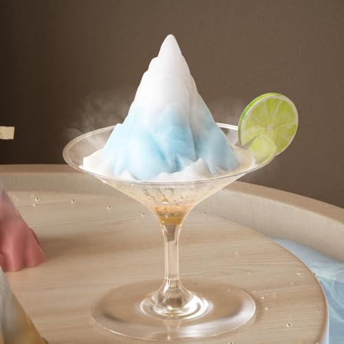 2 pcs Iceberg Candle Mold,iceberg Resin Molds Silicone mold for Candles Home Decoration Silicone molds Resin Snow mountain Soap molds Cartoon mold DIY Fondant Cake Decoration