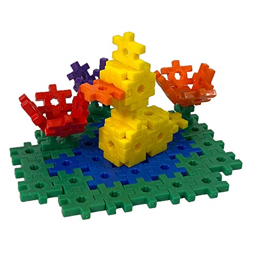 KADÜ 250 Piece Rainbow Set Kids Age 5+ Building Block STEM Interlocking Toy - color: Rainbow, size: 250 Pieces