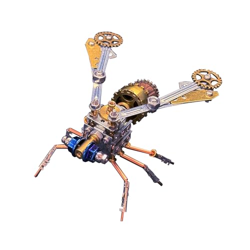 3D Metal Model Kits Insect Bug Mechanical Steampunk Science Kit Metal Building DIY Projects Arts and Crafts Hobby Kits Gift Ideas for Birthday & Christmas (Mechanical Insect) - style: Mechanical Insect